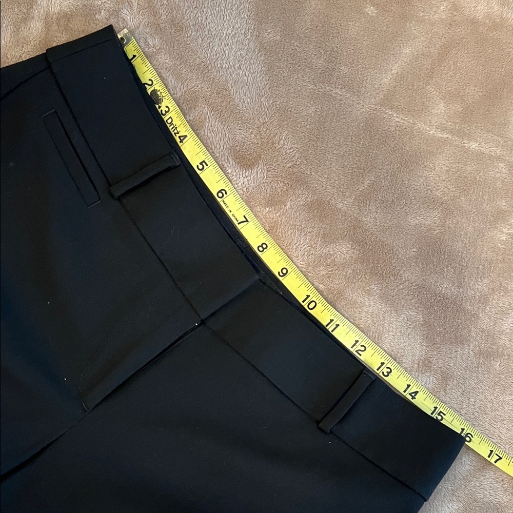 LOFT Women's Marisa Black Trousers size 6P - Picture 6 of 8